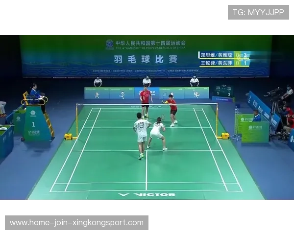 羽毛球混双对手发球接发节奏被成功打乱，胜利就在眼前！